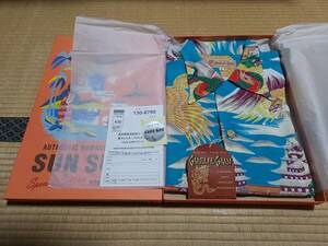 SUN SURF　L　SS38866　LEGENDARY HAWAII　サンサーフ　城　龍　富士　鷹　和柄　日本画　浮世絵　アロハシャツ　Hawaiian shirt　JAPAN