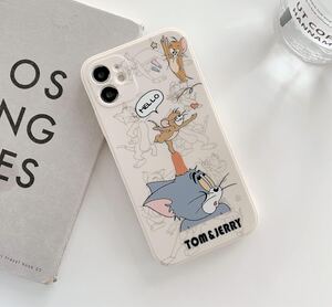 iphone12ケース トムとジェリー iphoneケース スマホケース Tom and Jerry携帯カバーかわいいキャラクター おしゃれ落下防止（A-iPhone12）