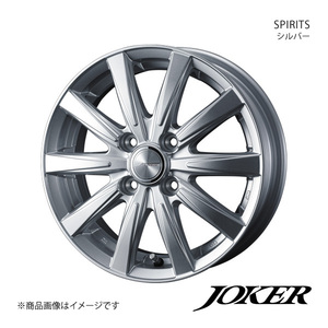 JOKER/SPIRITS サンバーバン S320系 アルミホイール1本【12×4.0B 4-100 INSET42 シルバー】 0040119