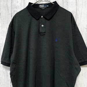 ラルフローレン Ralph Lauren ポロシャツ 半袖シャツ メンズ ワンポイント コットン100% XXLサイズ 5‐989