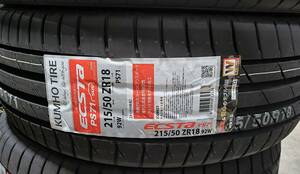 個人宅不可 2024年製造 4本 クムホ ECSTA PS71 SUV エクスタ 215/50R18 92W KUMHO 送料込 ¥43500~ ヤリスクロス CX-3