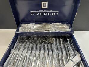 ★未使用★ジバンシー Givenchy GF-30 ディナー25Pセット カトラリー 中古品 8j-11-1