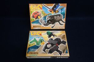 ▼LaQ ラキュー クワガタセットカブトムシセット▼Hobby Kit/ヨシリツ/ヘラクレスオオカブト/ジャンク