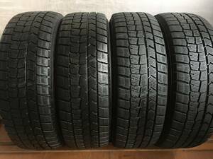 即決送料無料◆185/65R15/冬4本/ダンロップ/WM02/残溝7㎜/製造2018年/bB/アクア/シエンタ/プリウス/フリード/ティーダ/ラティオ/ノート等