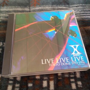 X JAPAN LIVE LIVE LIVE TOKYO DOME 1993-1996 CD 2枚組 ライブ アルバム YOSHIKI HIDE TOSHI PATA HEATH TAIJI