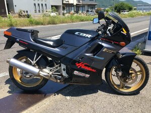 ホンダ CBR250R MC17 ハリケーン 実働 書類付き 吹け上がり良好 トリプルディスク 峠 ヒザ擦り レストア カスタムベースにも