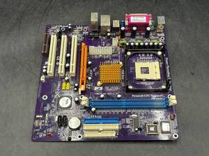 【現状品】 ECS マザーボード CPU ソケット 478 Intel Pentium 4 DDR400/333/266 PS/2 USB VGA PM800-M2