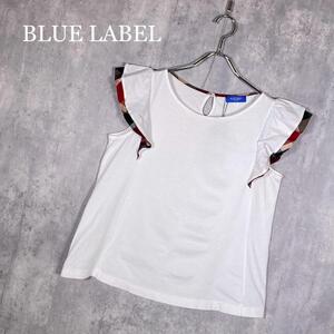 『BLUE LABEL』ブルーレーベル (38) クルーネック 半袖Tシャツ