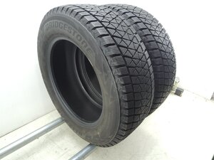 225/65R17 ブリヂストン BLIZZAK DM-V2 ブリザック 2本 冬タイヤ 手渡し可!個人宅着払い!J482