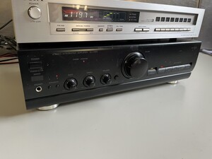 ○ (3) Technics テクニクス ステレオアンプ SU-V500 Stereo Integrated Amplifier 動作確認済 プリメインアンプ 中古品 ④