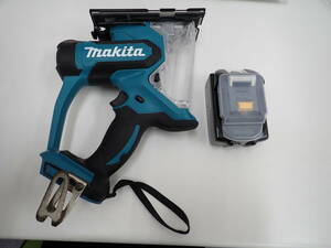 4861 ★ マキタ makita SD180D 充電式ボードカッター / バッテリBL1860B 中古 動作未確認