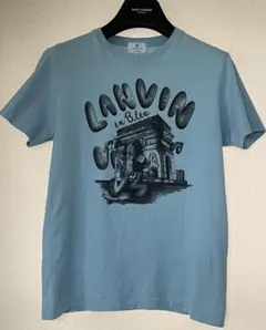 ★美品★LANVIN ロゴTシャツ size 46 ★国内正規品★ランバン