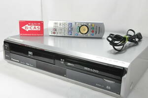 ★超絶美品★パナソニック DMR-XP21V VHS⇔DVD⇔HDD ダビOKビデオデッキ！リモ付 ダビ動作写真有♪