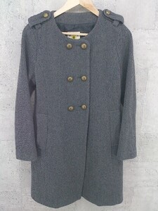 ◇ The Way of Chic Ray BEAMS レイビームス 長袖 コート 1 グレー *