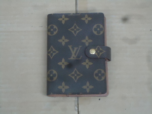 A4375-185♪【60】LOUIS VUITTON ルイヴィトン モノグラム 手帳カバー