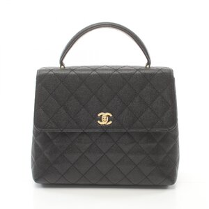 シャネル マトラッセ ブランドオフ CHANEL レザー ハンドバッグ キャビア 中古 レディース