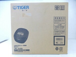 【35939】◆家電 TIGER/タイガー 土鍋圧力IHジャー炊飯器 炊きたて JPL-G100 ミネラルブラック 1升炊き 5.5合 新品◆