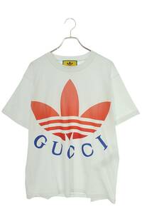 グッチ GUCCI 723384 XJE2A サイズ:S フロントロゴTシャツ 中古 OM10