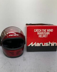 当時物 マルシン MV-85 赤 未使用品 NOS (検 族ヘル 湘爆 SHOEI ARAI シンプソン Z2 Z1 FX CBX CB GS GSX RZ キジマ BEET 昭和