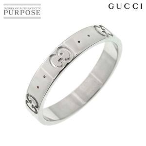 グッチ GUCCI アイコン #20 リング K18 WG ホワイトゴールド 750 指輪 Icon Ring 90247559