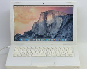 Apple MacBook (13-inch,Mid 2009)/Core2Duo 2.13GHz/2GBメモリ/HDD160GB/無線LAN Bluetooth/バッテリーNG/OS X Yosemite #0722