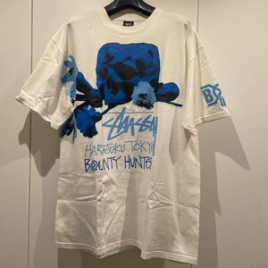 ステューシー × バウンティハンター 原宿 チャプト 10周年 Tシャツ STUSSY BOUNTYHUNTER バウンティーハンター 限定 コラボ レア 半袖