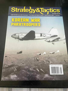 S&T321 シミュレーションゲームマガジン KOREAN WAR PARATROOPERS 切断済