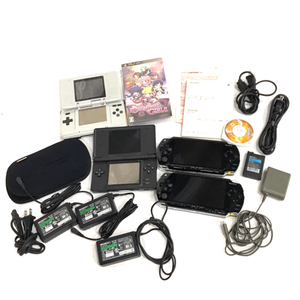 1円 ソニー PSP PSP-1000 クリミナルガールズ 任天堂 Nintendo DS Lite 充電器 等 まとめセット 現状品