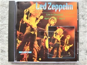 F【 レッド・ツェッペリン Led Zeppelin / LIVE IN CIEVELAND 】CDは４枚まで送料１９８円