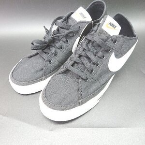 ◇ Θ ◎ NIKE ナイキ CZ0294-001 ローカットスニーカー サイズ25 ブラック ホワイト メンズ レディース E