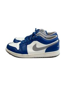 NIKE◆AIR JORDAN 1 LOW_エアジョーダン1 ロー/28.5cm/BLU/553558-412