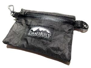 ZIMMER BUILT Clip Wallet Ultra Black ウォレット　財布　軽量　登山　トレラン　ウルトラライト　山と道　UL