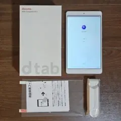 【中古品】docomo dtab Compact d-01J ゴールド