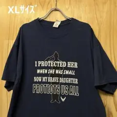 USA古着Tシャツ　XLサイズ GILDAN オーバーサイズ ネイビー