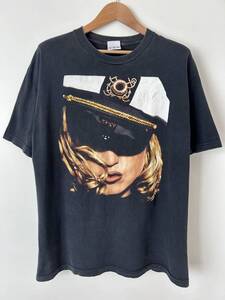 マドンナ Re-Invention ツアー Girlie Show ガーリーショー 2004 MADONNA Tシャツ ●ビンテージ 古着 アメリカ製　USA ●XL 当時物