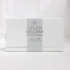 ☆新品 ※製造年不明 うるおい女神 プロテオマスク シート状美容マスク 20mL×5枚入 ( パック ) ( 0808-n1 )