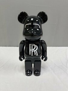 BE@RBRICK 400％ RRロゴ BLACK ブラック ベアブリック 中古 TN 1