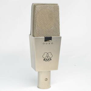 【A】AKG C414EB 1970年代 ビンテージ CK12 brass 出音良好 スイッチ良好 コンデンサーマイク マイク本体のみ