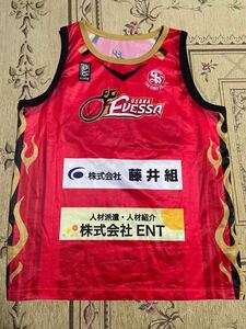 送料無料 中古 良品 大阪エヴェッサ 応援用 ユニホーム Bリーグ バスケ B1 サポーター バスケットボール 