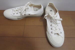 CONVERSE コンバース 1CK801 LOW ローカットスニーカー 白 24.5㎝ O2409A