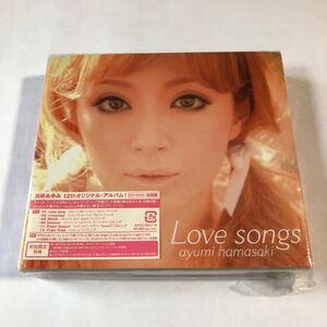 浜崎あゆみ CD+DVD 2枚組「Love songs」