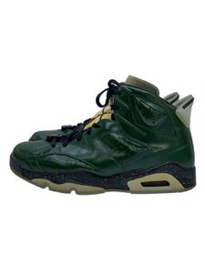 NIKE◆AIR JORDAN 6 RETRO/エアジョーダンレトロ/グリーン/384664-350/29cm/GRN