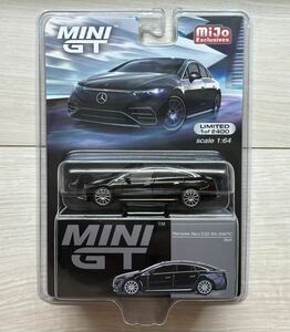 1/64　MINI-GT　★　メルセデス ベンツ EQS 580 4MATIC ブラック ( 左ハンドル )　MGT00694-MJ　★ MINI GT ミニカー Mercedes Benz
