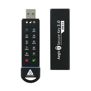 【新品】Apricorn AegisSecure Key 暗証番号対応USBメモリー 240GB ASK3-240GB 1個