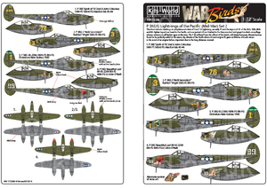 Kits-World(172208)1/72 P-38G（第二次大戦後期） 3 