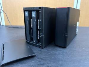 1円スタート BUFFALO LinkStation 1TB×2 LS220DC 2TBモデル / LS210D0101G 1TB NAS 動作保証●「管理No.F11162」