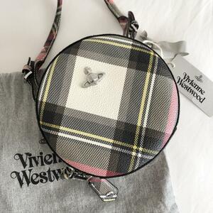 新品タグ付 Vivienne Westwood　ヴィヴィアンウエストウッド　DERBY ROUND CROSSBODY BAG　ダービーラウンドクロスボディ オーブ