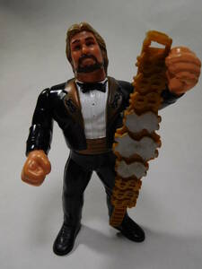 ミリオンダラーマン テッド・デビアス wwf 1990年 ハズブロ hasbro プロレス フィギュア 中古品