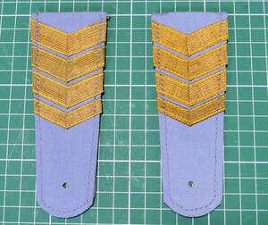 ヤフオク 冷戦ロシア軍 旧ソ アエロフロート 四回生 epaulettes 肩章 未使用新品 1ペアー 水色系