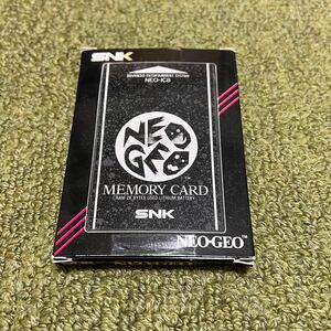 NEOGEO MEMORY メモリーカード ネオジオ CARD SNK 中古品